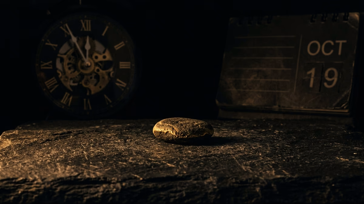 Close up of a person taking a small first step representing starting small to build discipline through repetition